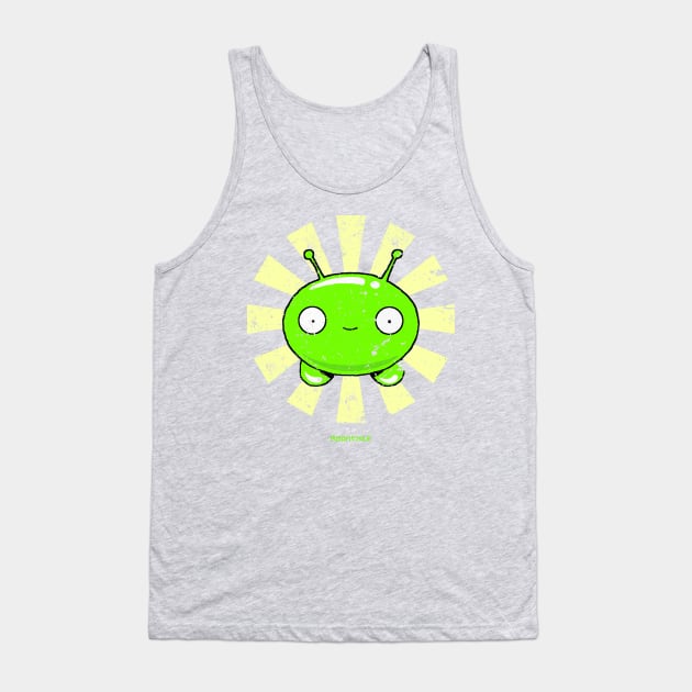 Mooncake Retro Japanese Final Space Tank Top by Nova5